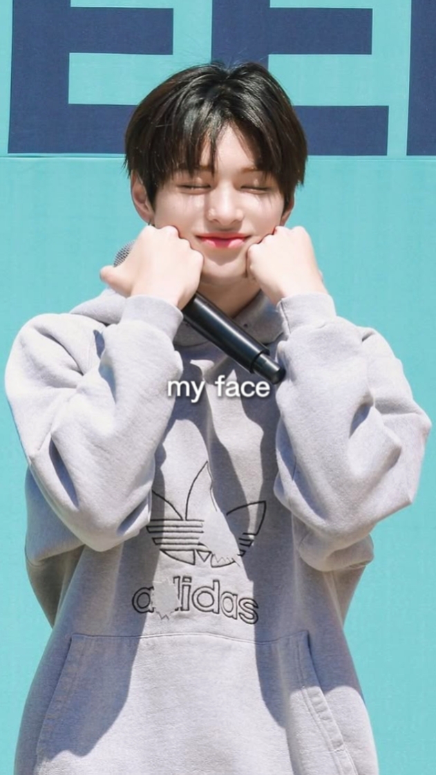 my face