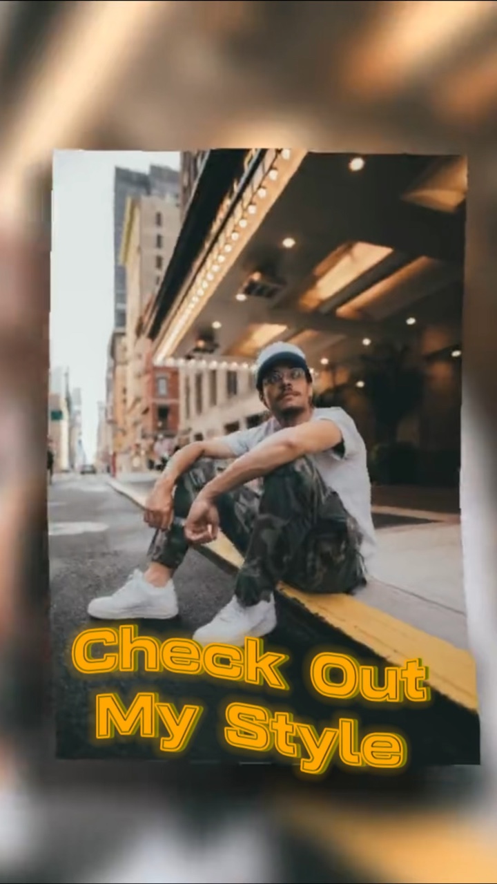 Annonces commerciales de mode pour hommes dans le style TikTok