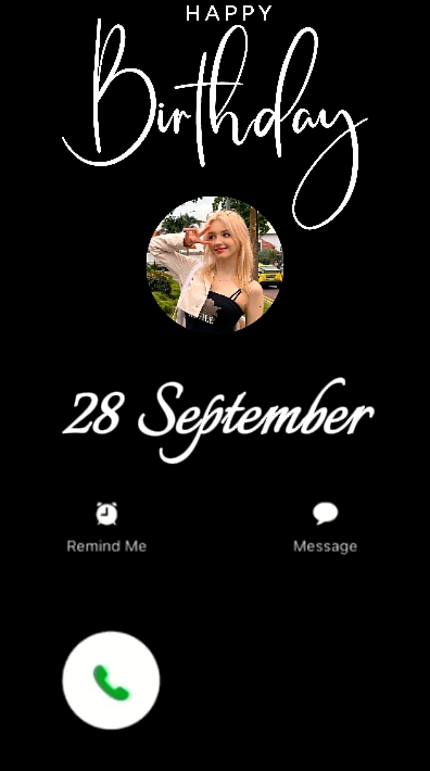 bday sister 28 sept