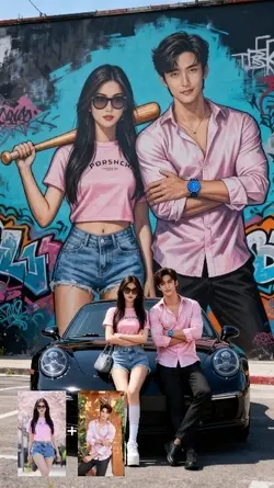 Couple Graffiti