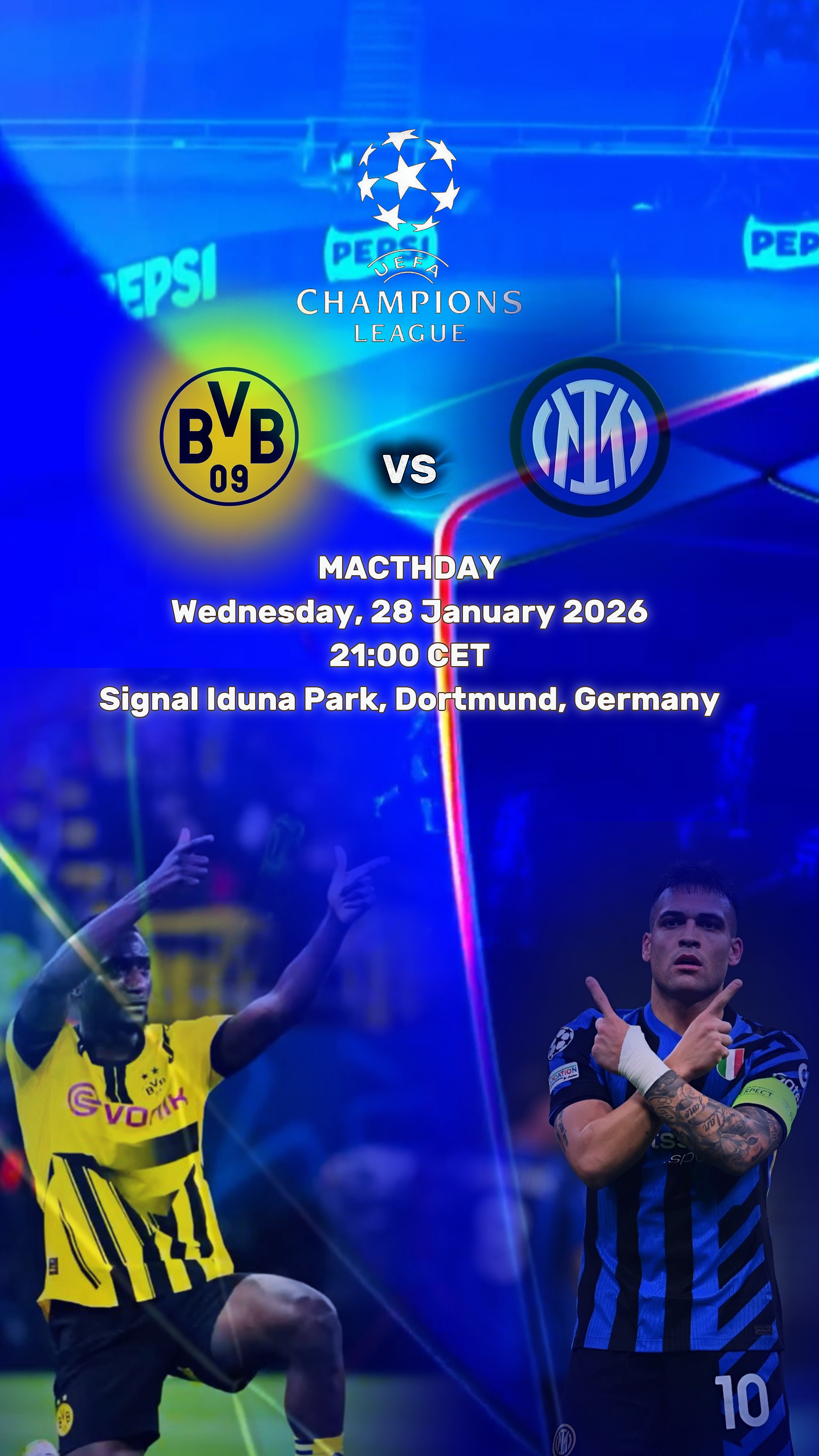 matchday ucl