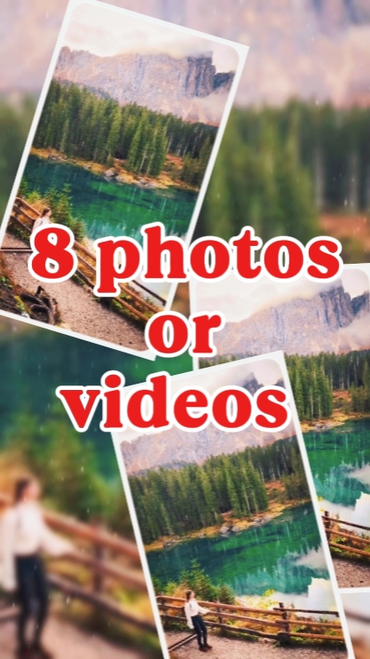 8 photos or videos 