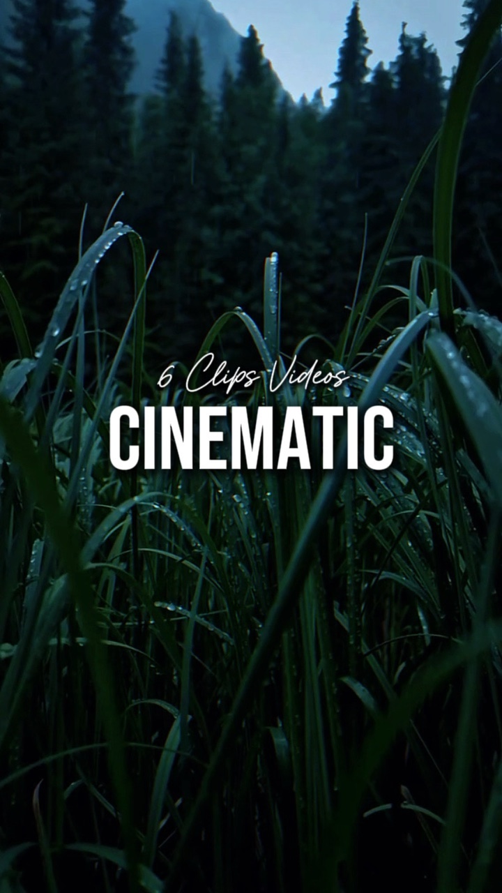 6 Videos Cinematic 