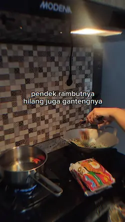 pendek rambutnya