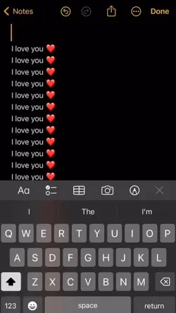 I Love You