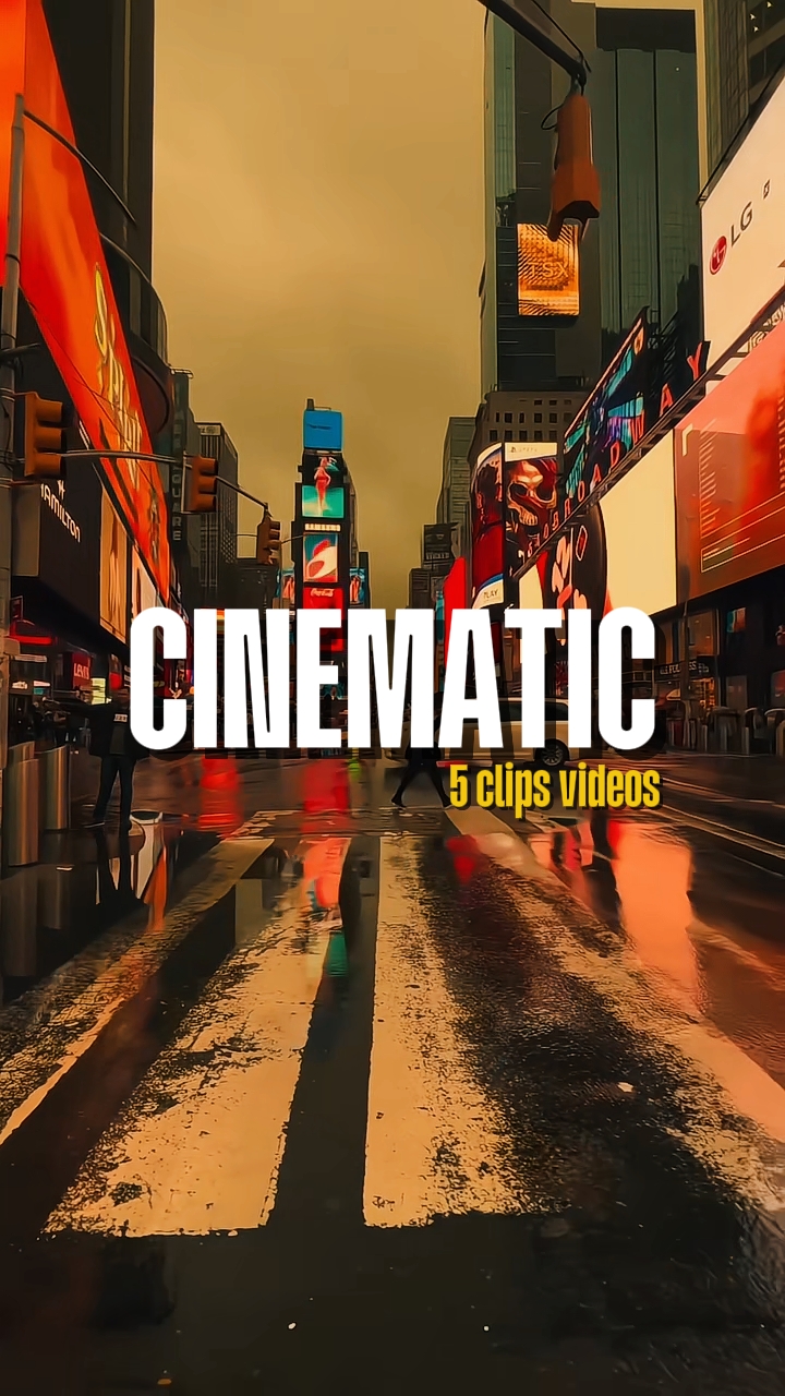 cinematic 5 videos 