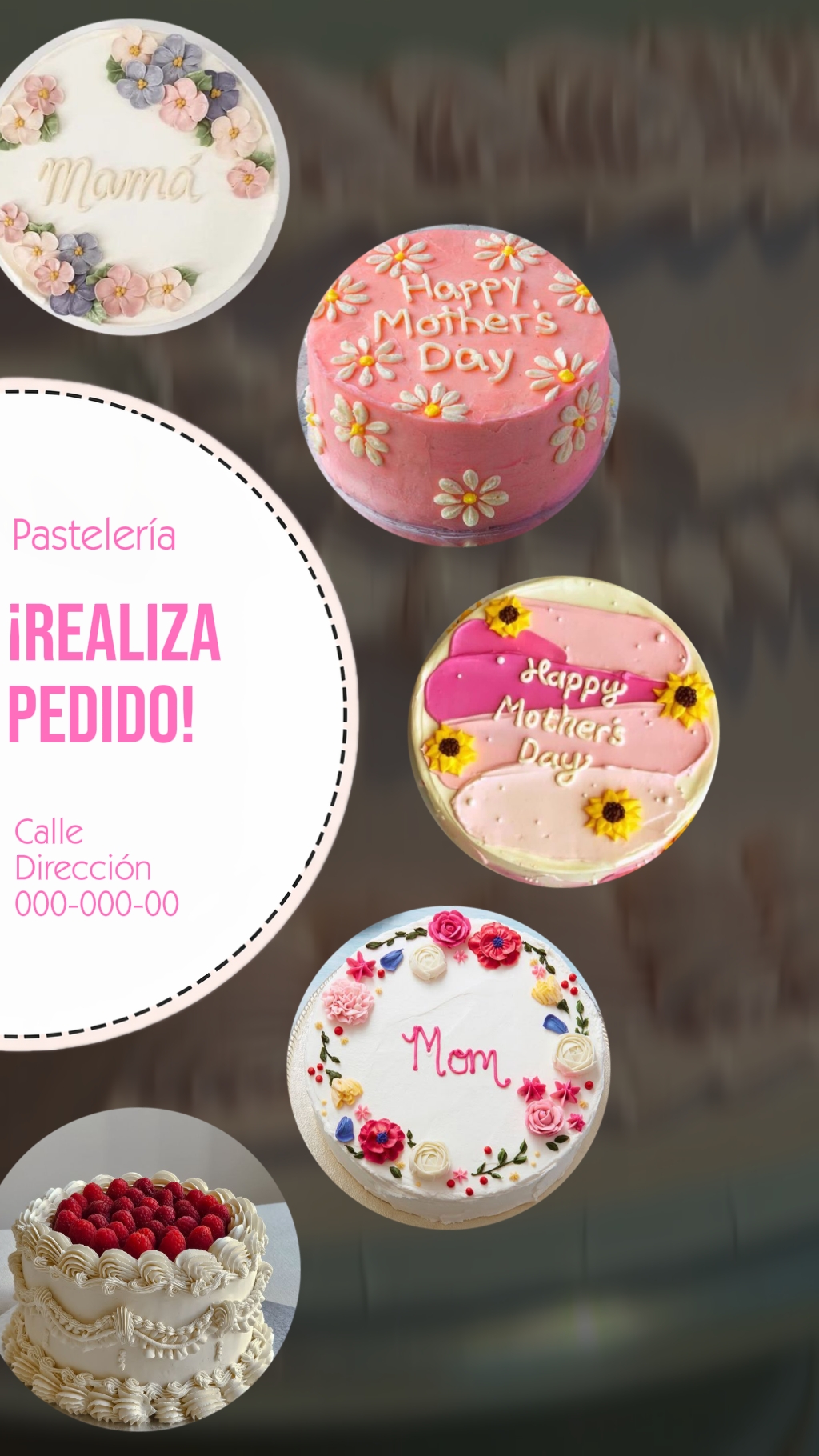 Pastel mamá