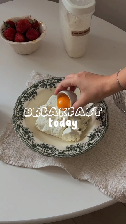 Breakfast today