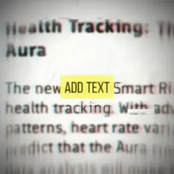 Add Text