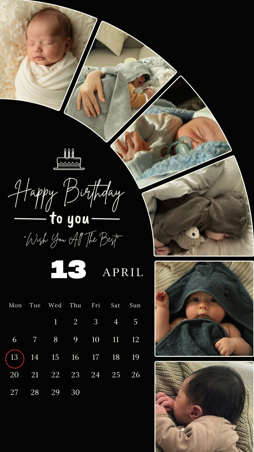 HBD DAUGHTER 13 APRL