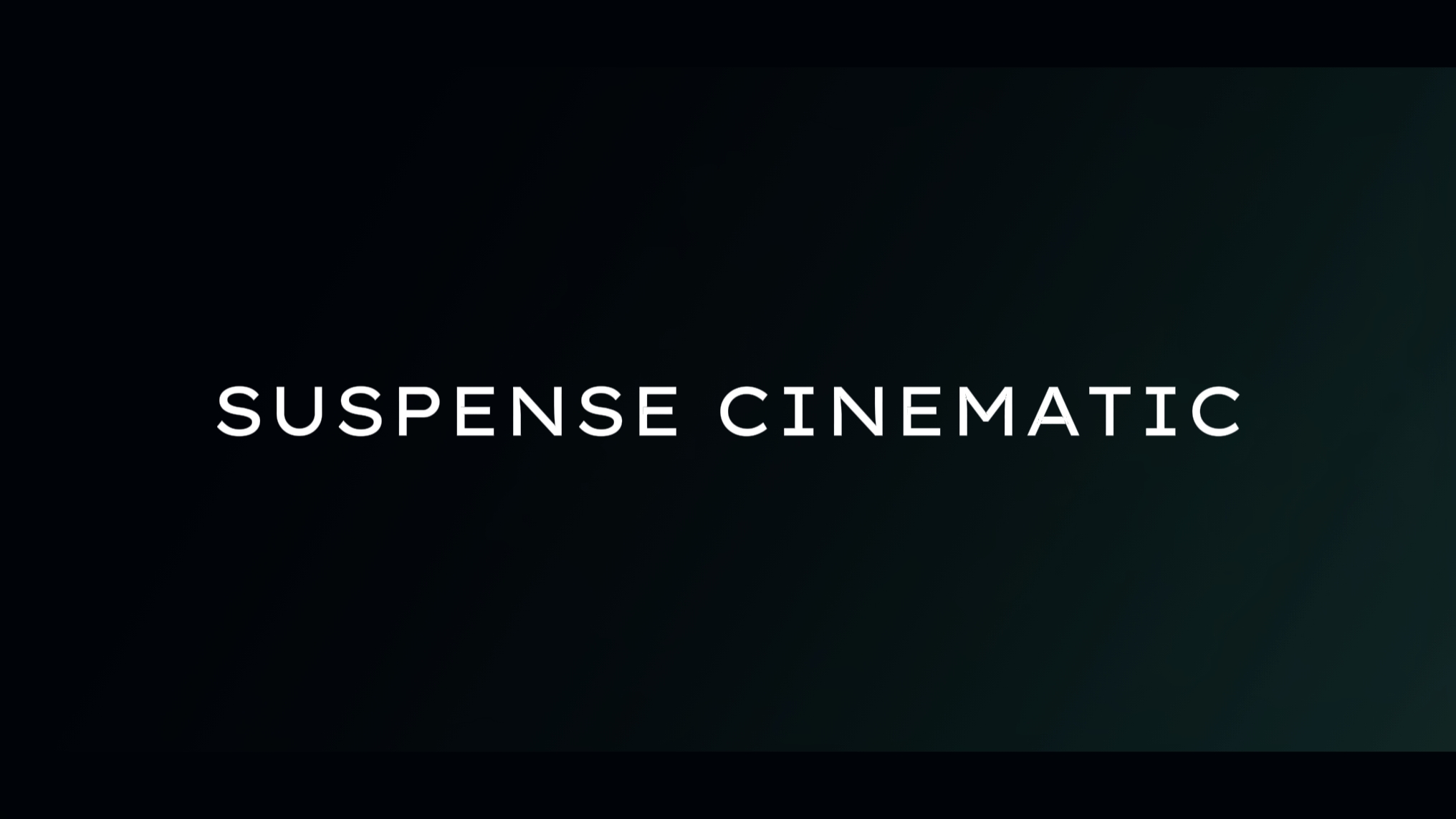 SUSPENSE CINÉMATIQUE 