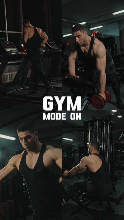 GYM MODE ON 