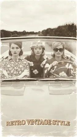 RETRO VINTAGE STYLE 