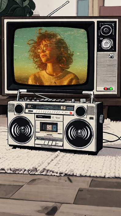 Retro 80er Vibes 