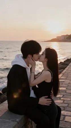 Couple Kiss