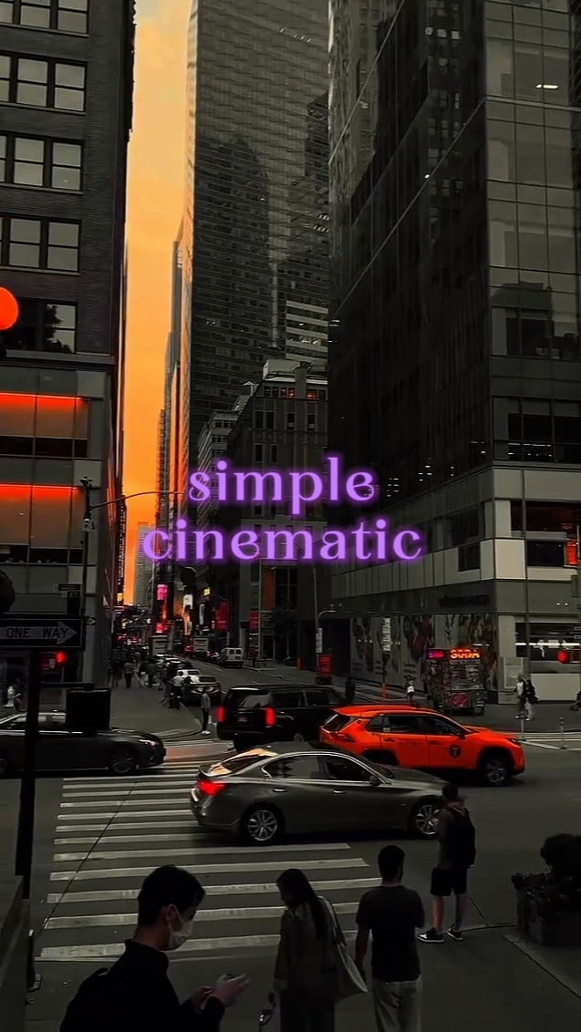 simple cinematic 