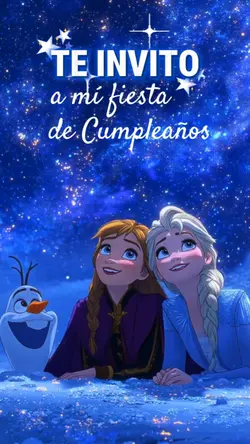 Invitación Frozen