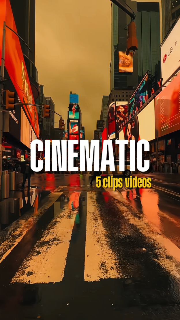 Cinematic 5 videos 