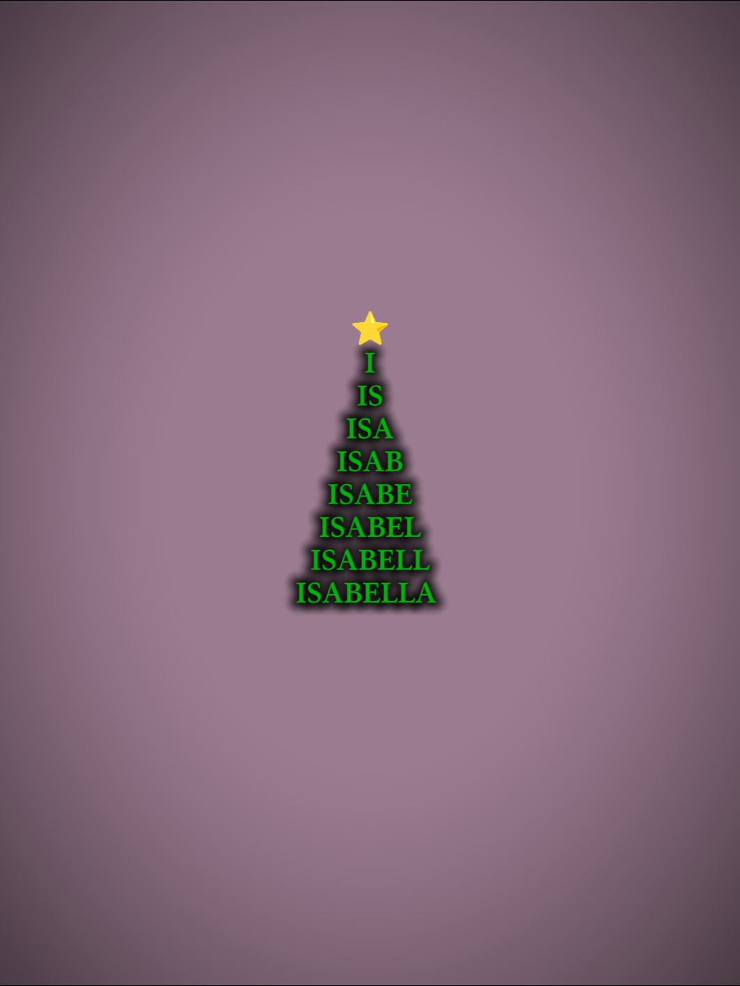 pohon natal 