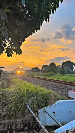 Senja sore hari