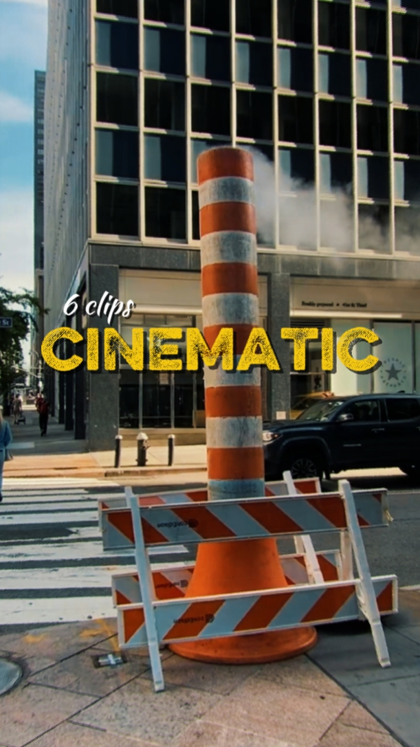 6 CLIPS CINEMATIC