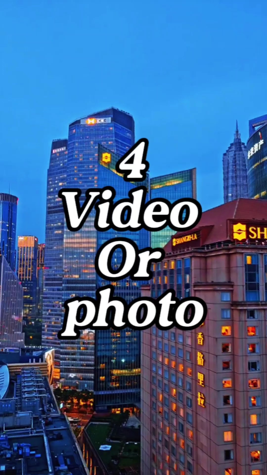 4 video or photo