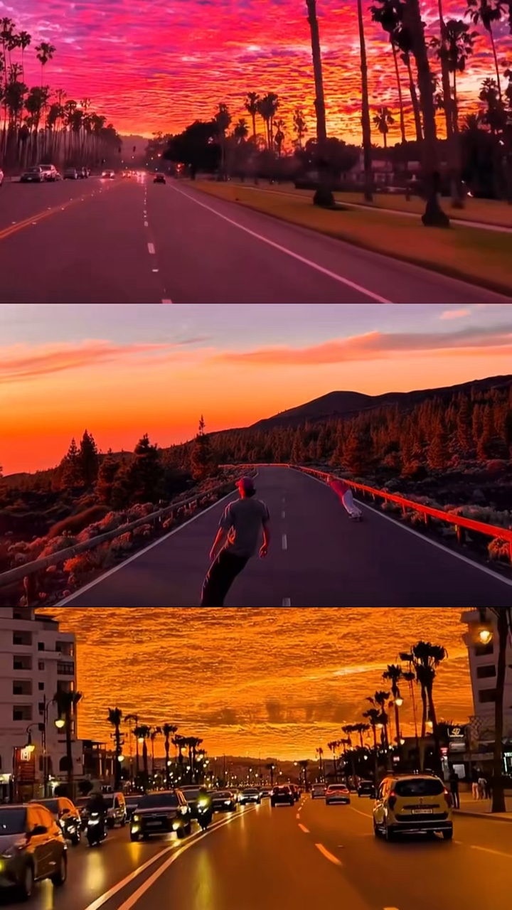 Hermoso viaje por carretera