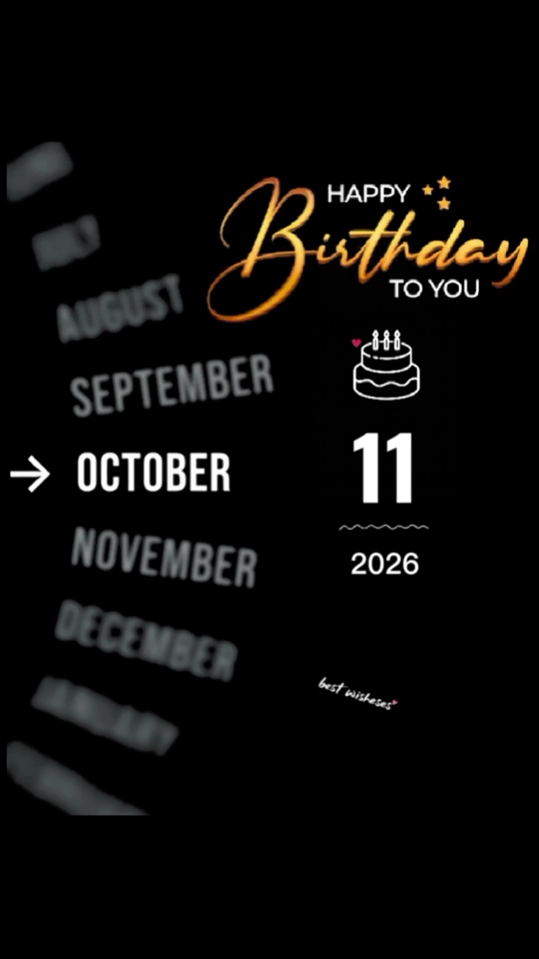 hbd 11 october