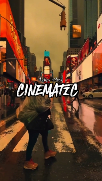 4 vídeos cinematográficos 