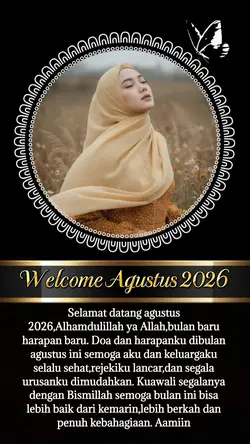 welcome agustus 2026