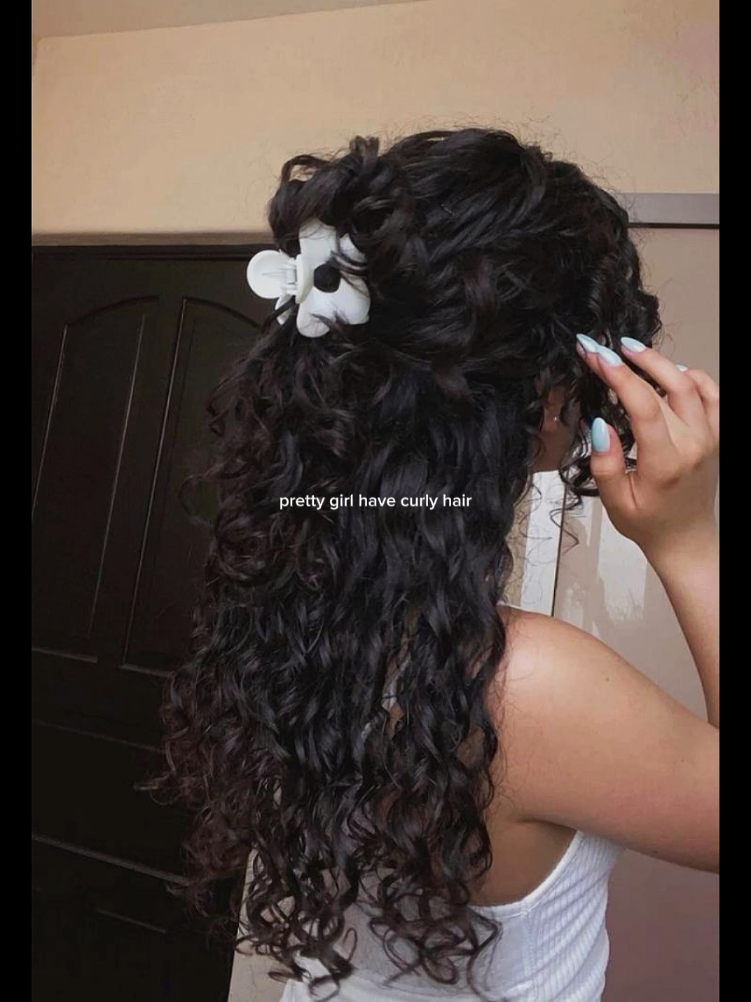 curly hair