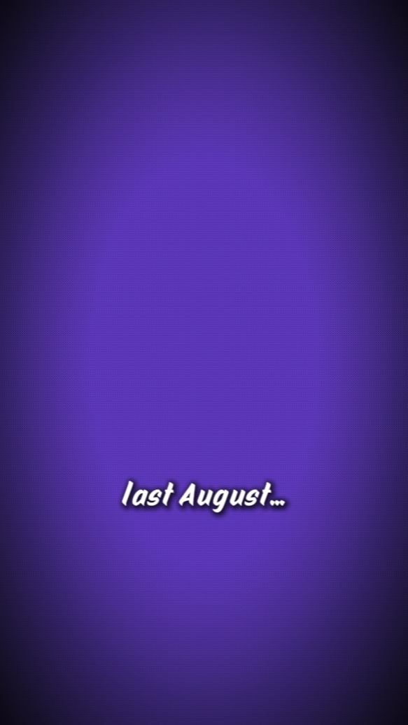 Último e em agosto