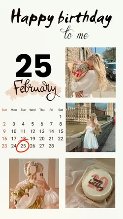 BIRTHDAY 25 FEBRUARY