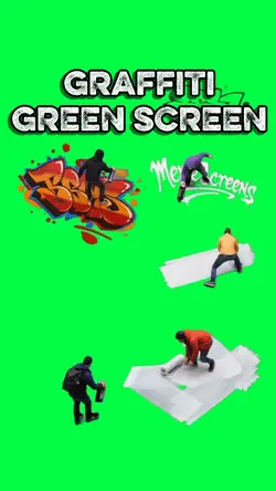 GRAFFITI GREENSCREEN