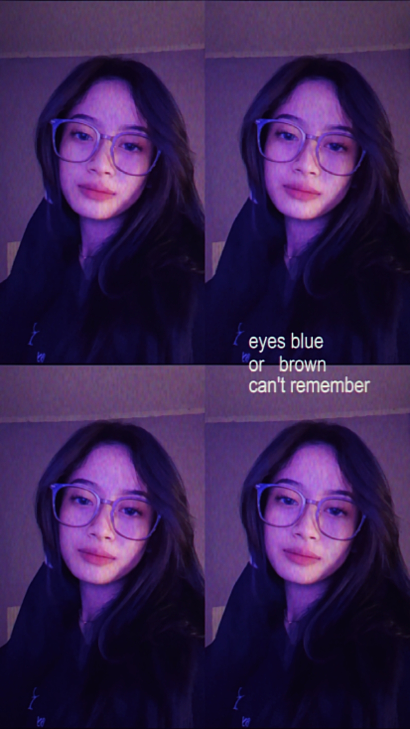 Yeux bleus ou