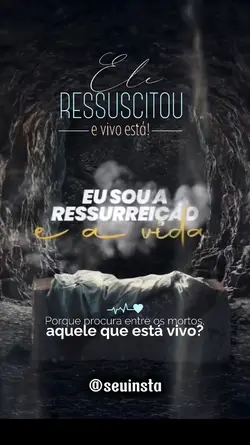 JESUS RESSUSCITOU