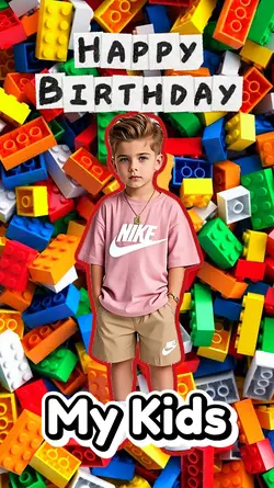 HBD kids lego