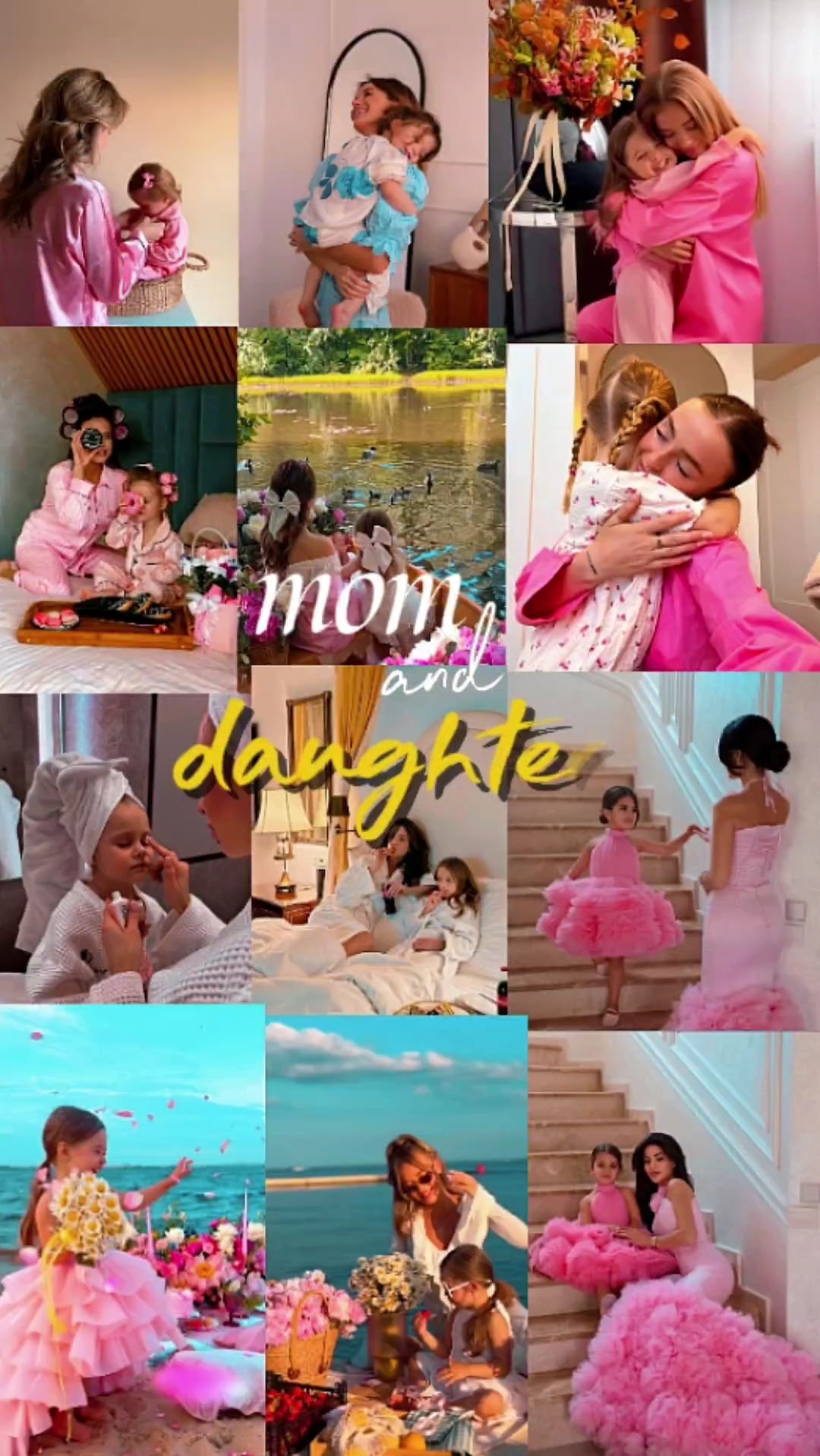 mom and daughter 