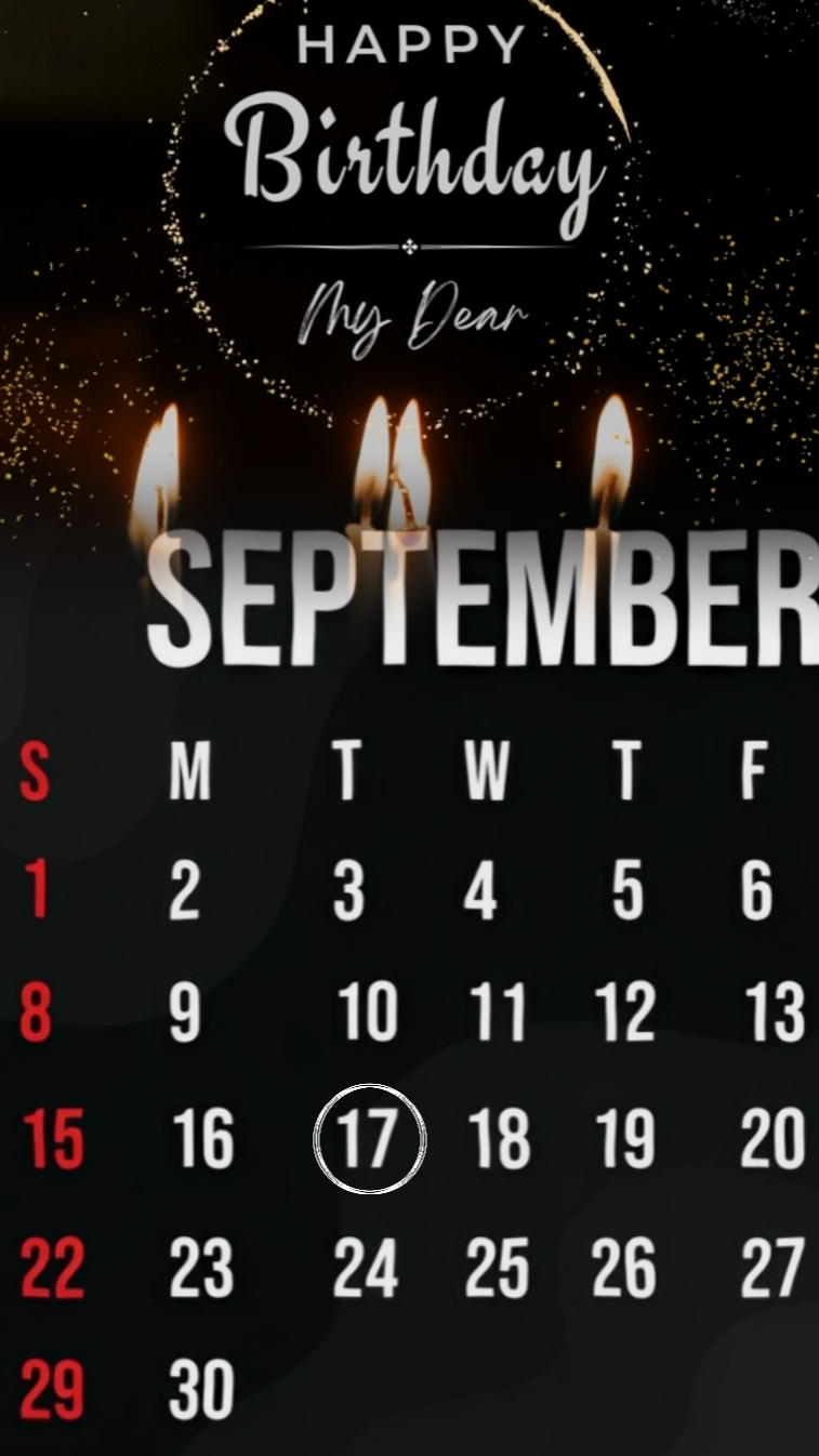 17September Brithday