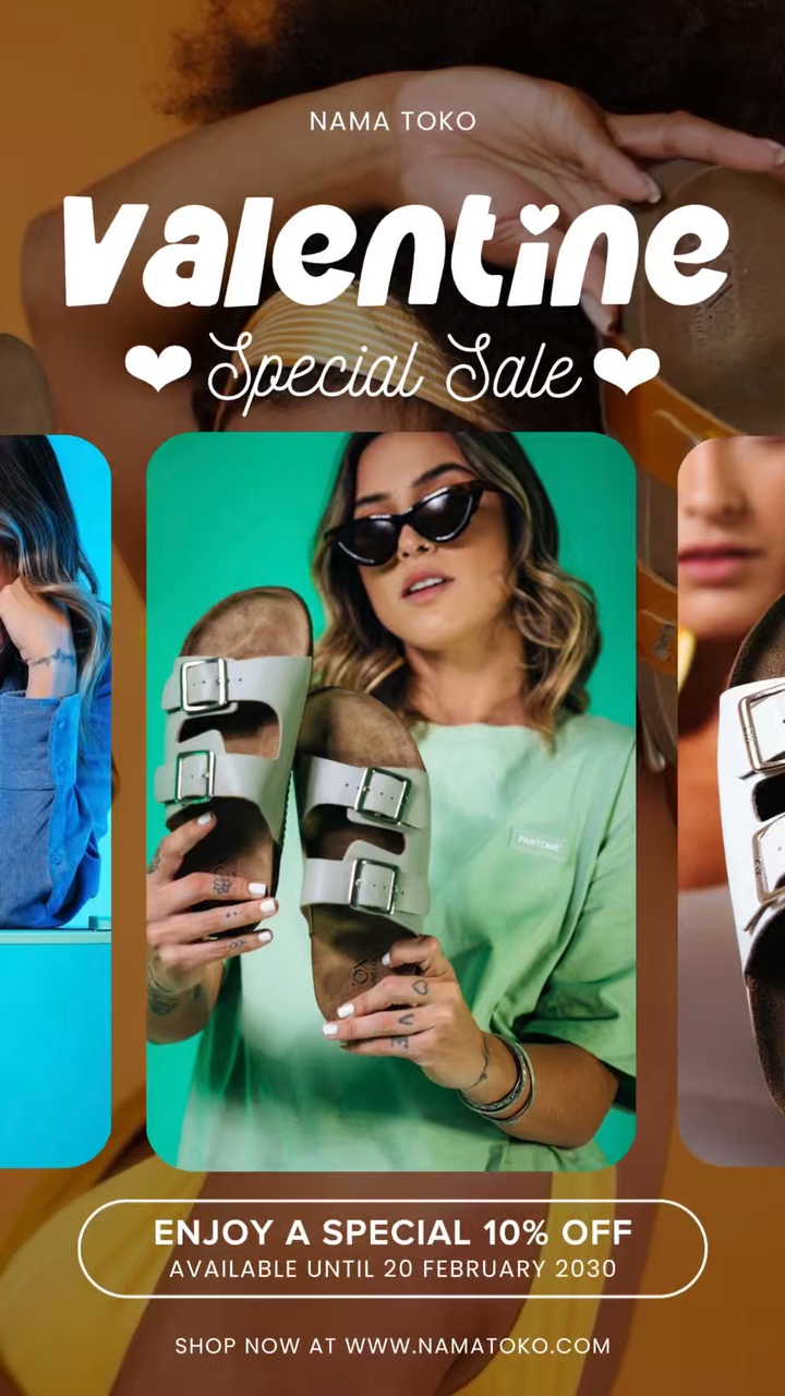 Venta promocional de San Valentín