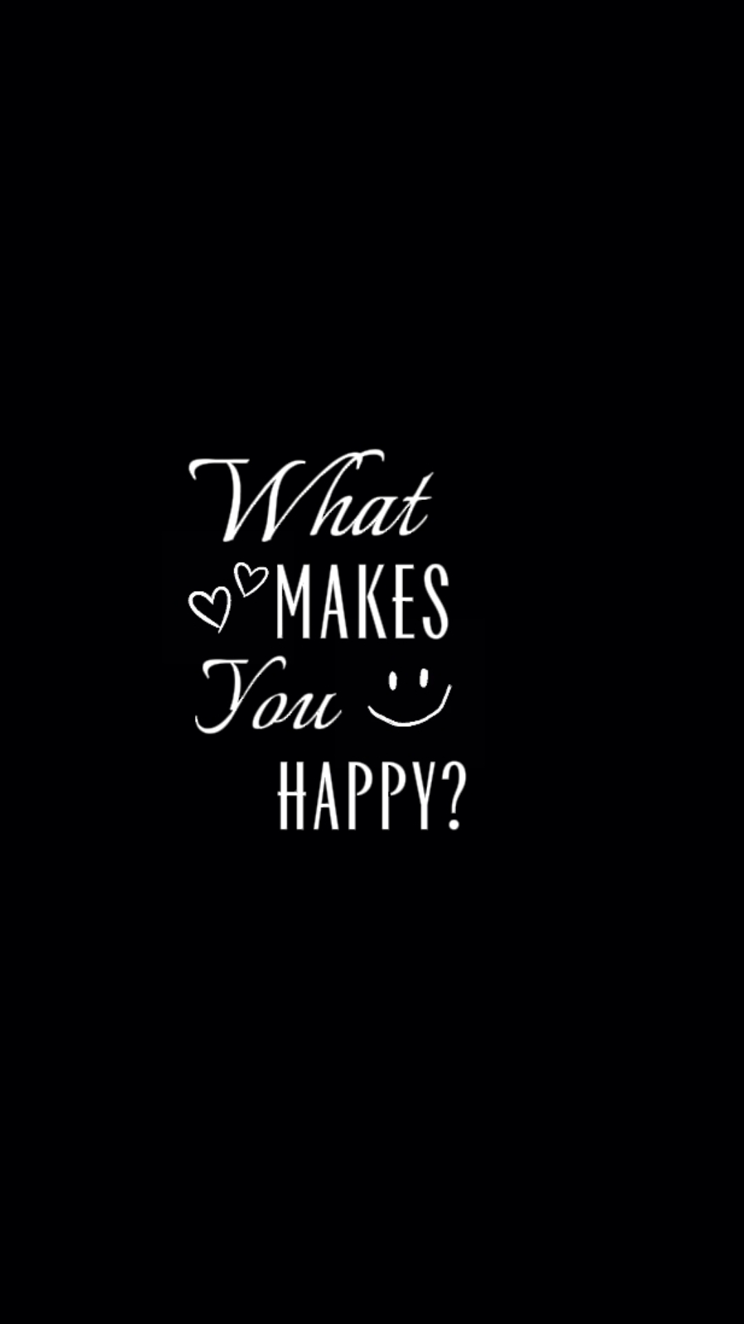 ¿Qué te hace feliz?