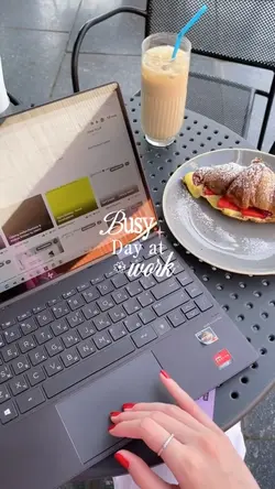 Busy day at work