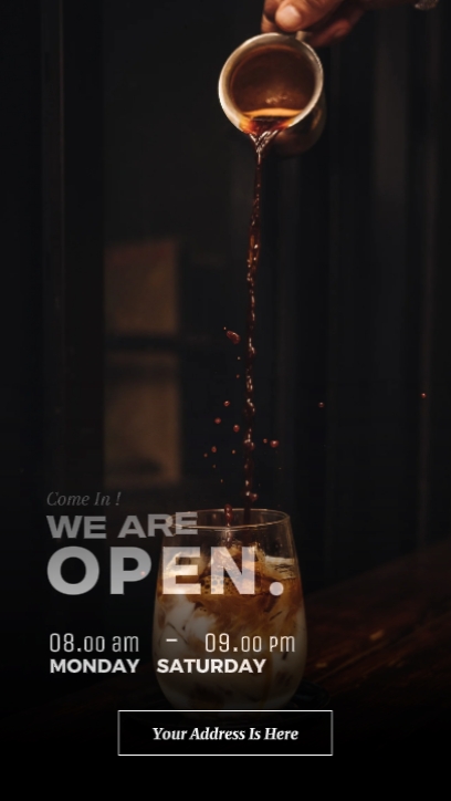We Are Open 