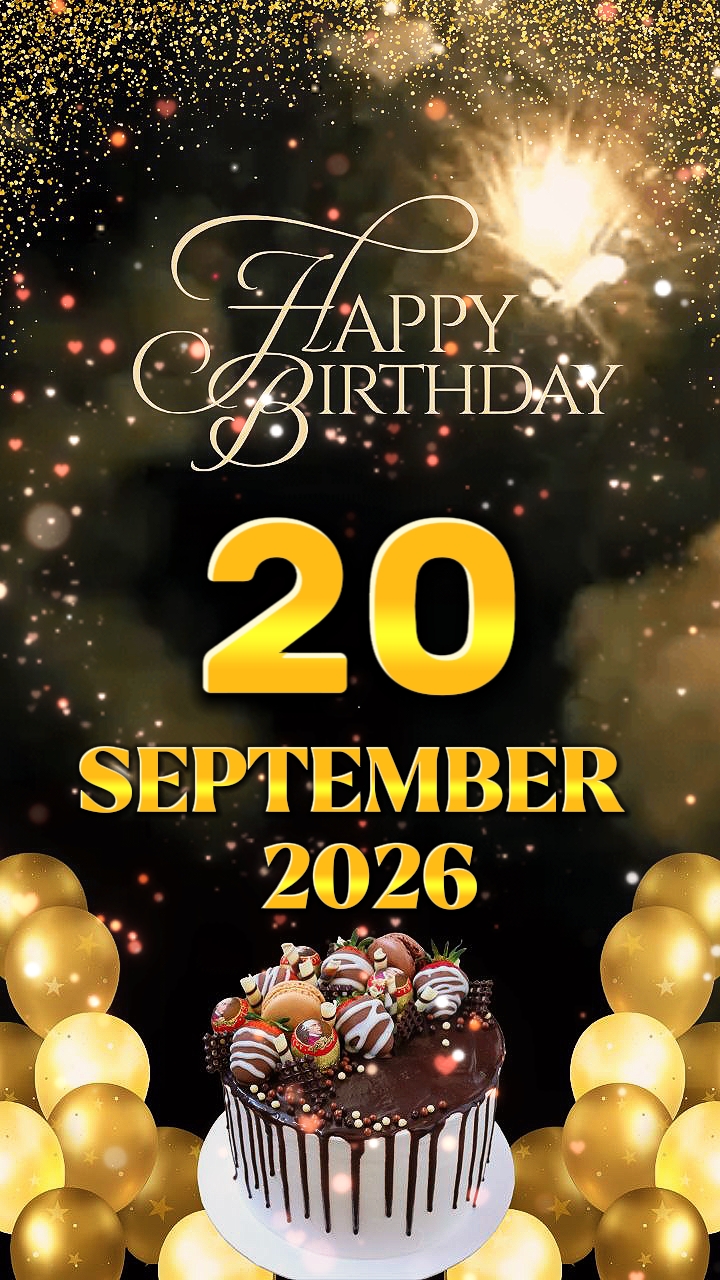 HBD 20 septembre 2026