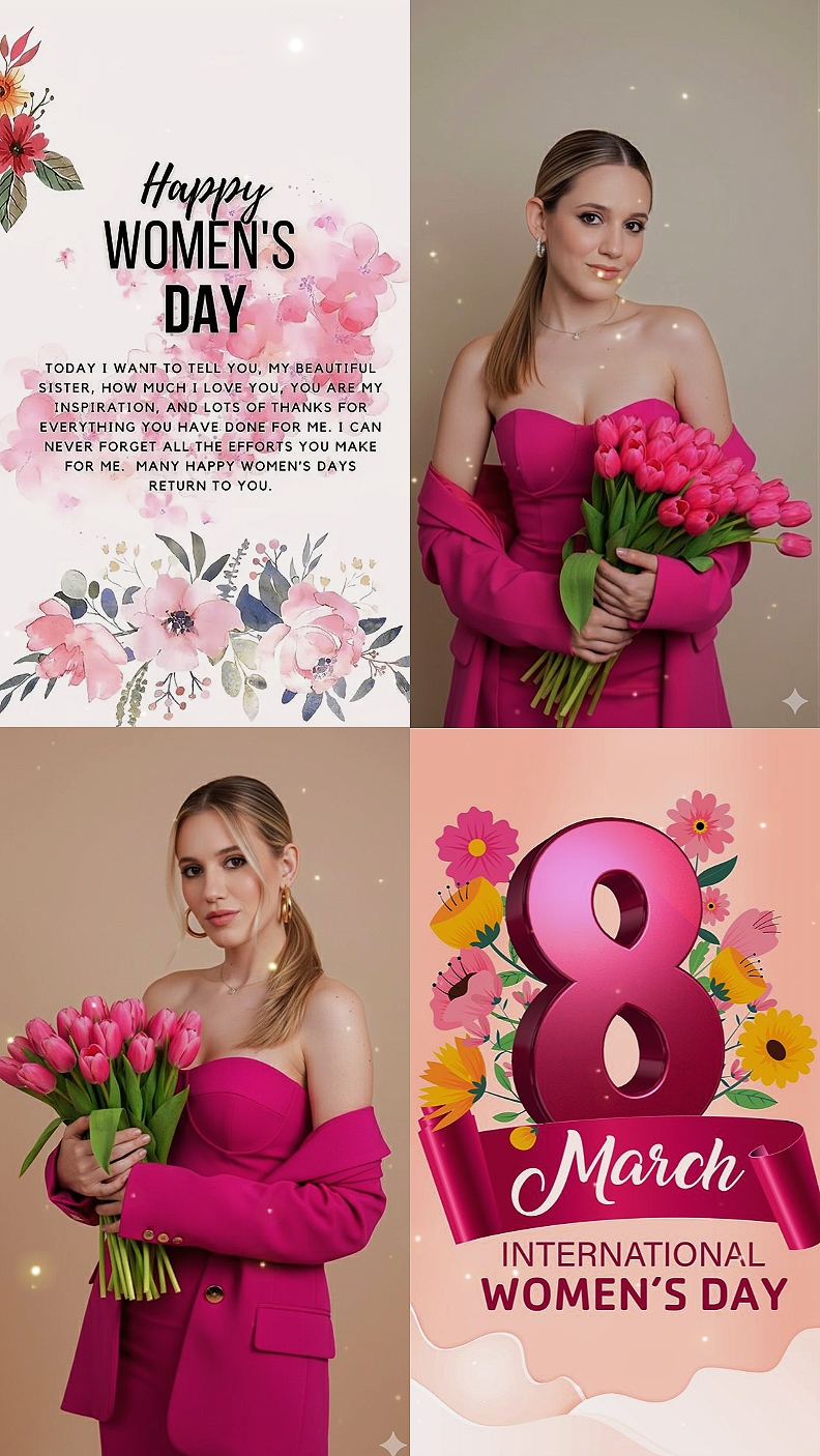 JOYEUSE JOURNÉE DES FEMMES 