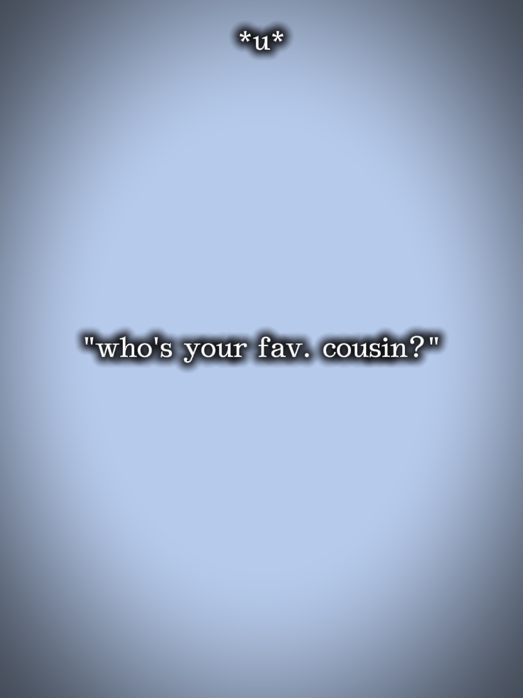 Cousins und Cousinen 