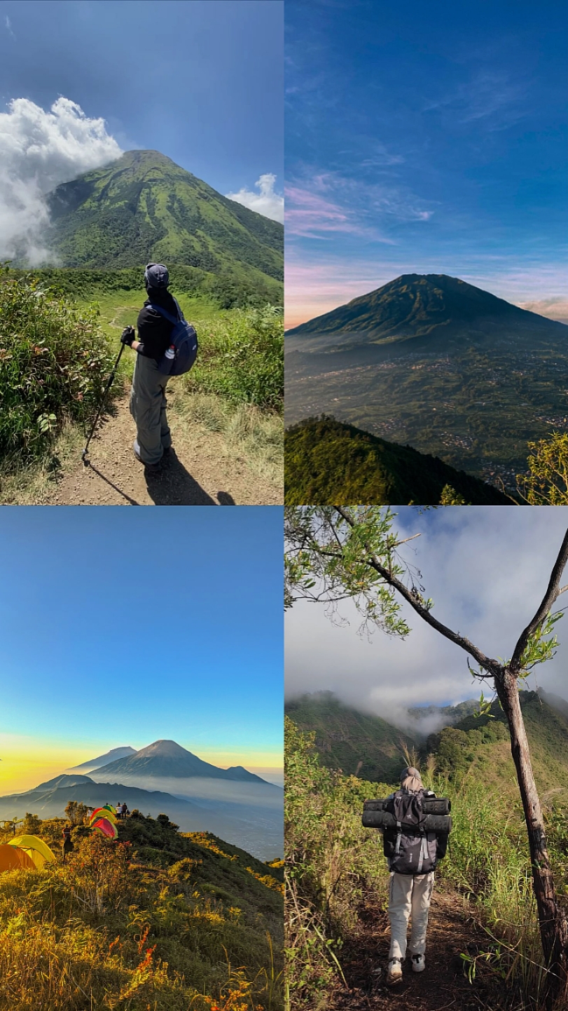 4 foto di gunung