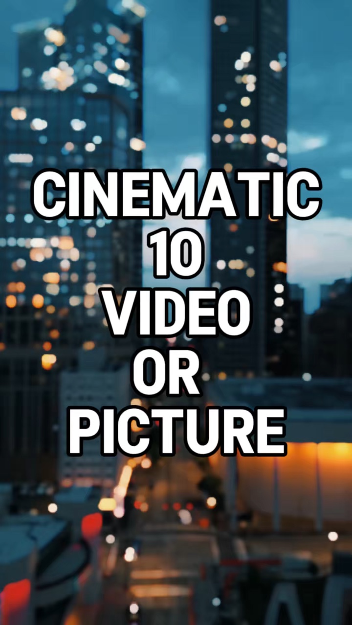 Cinématique 10 Vidéo