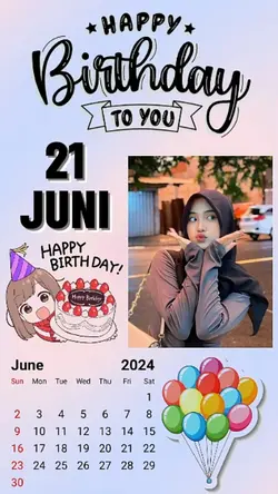 21 Juni Ultah
