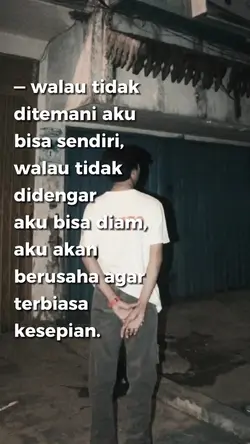 walau tdk ditemani.